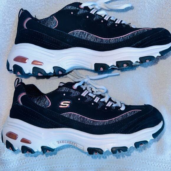 NWOT (Display Pair) Women’s Size 7 1/2 Skechers Air Cooled Memory Foam Sneakers - Picture 2 of 7